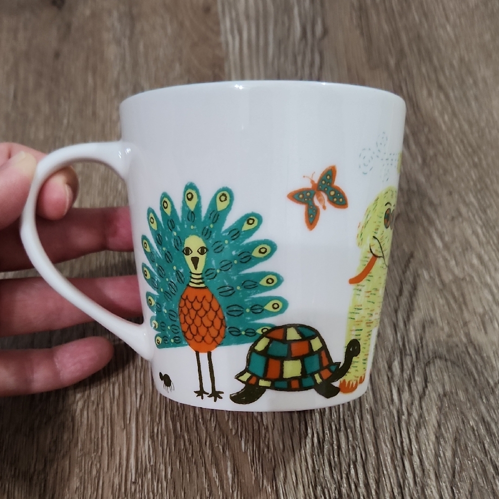 Starbucks 2008 Zoo Animals Retired New Bone China Cup Mug